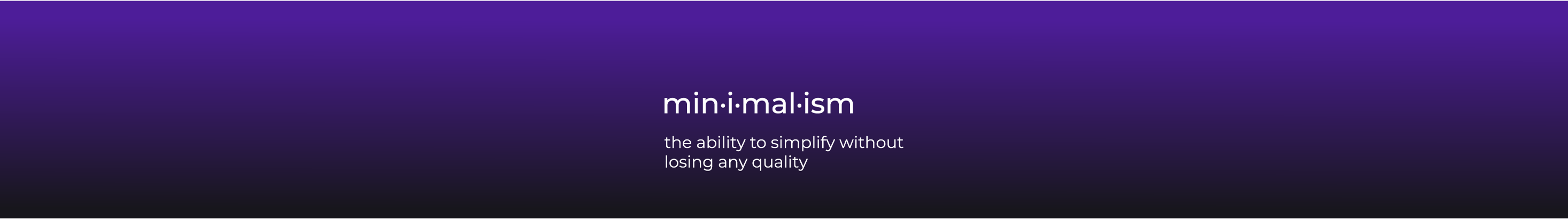 Minimali Graphic's profile banner