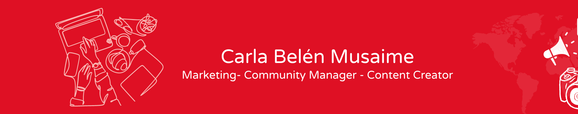 Banner profilu uživatele Carla Belén Musaime