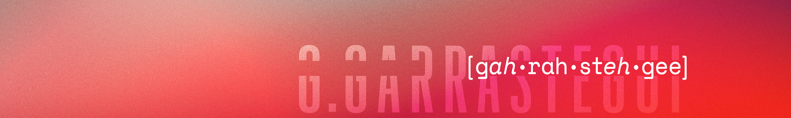 George Garrastegui Jr's profile banner