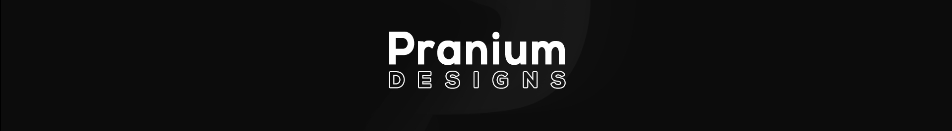 Pranium Designs's profile banner