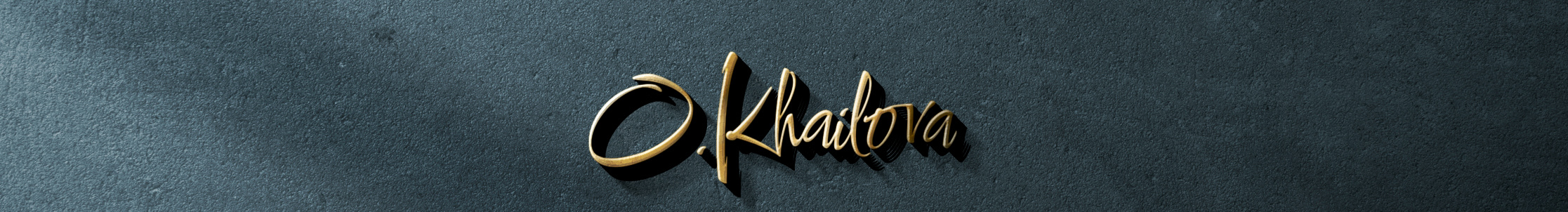 Oksana Khailova's profile banner