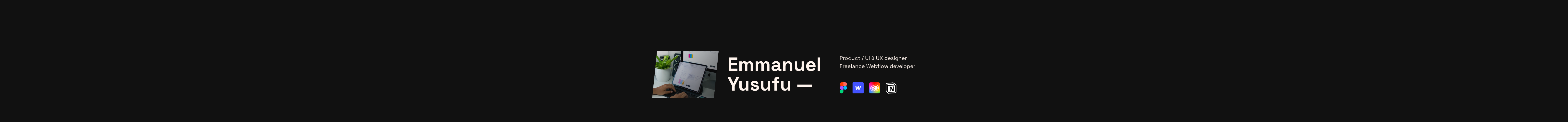 Emmanuel Yusufu's profile banner