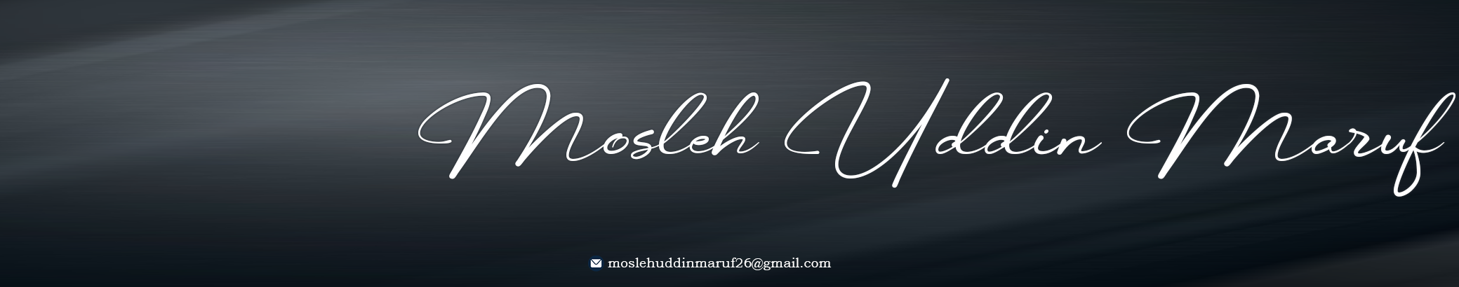 Mosleh uddin Maruf26's profile banner