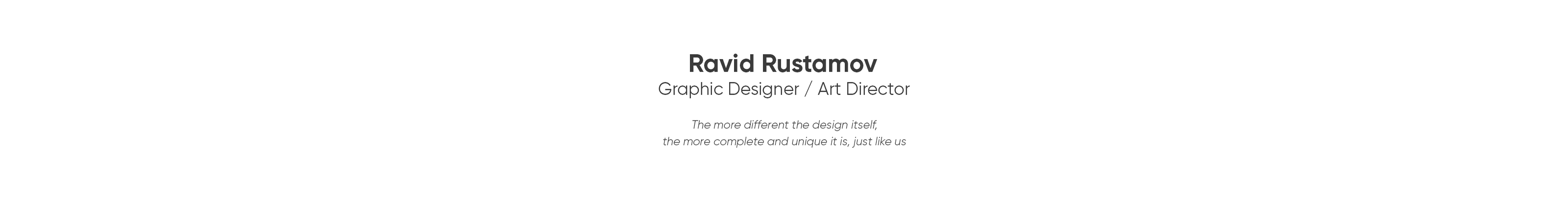 Banner profilu uživatele Ravid Rustamov