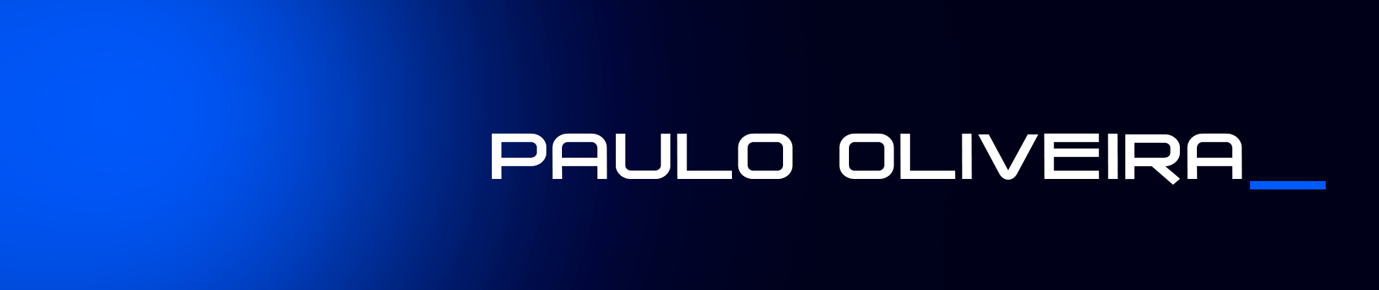 Баннер профиля Paulo Oliveira