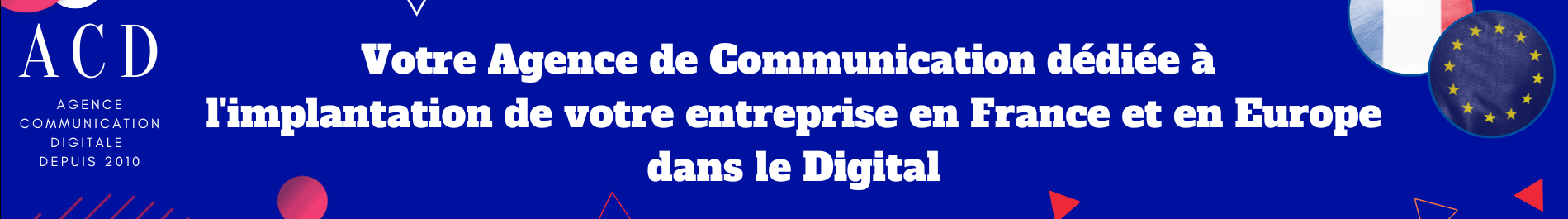 agence de communication digitale's profile banner