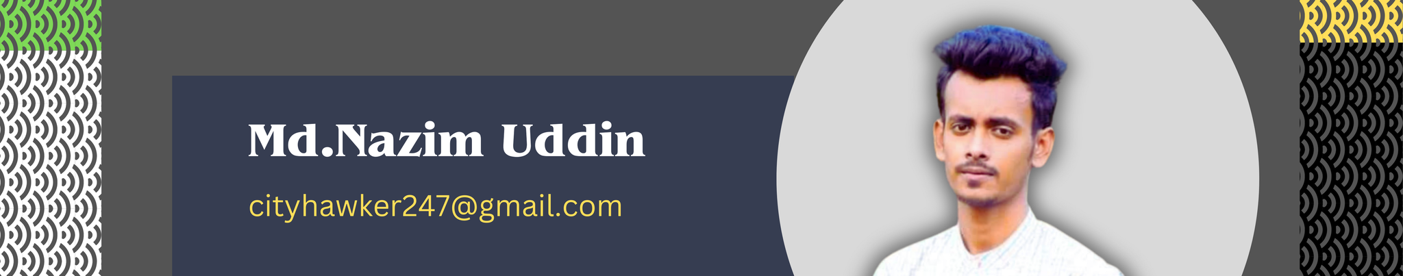 Mohammad Nazim's profile banner