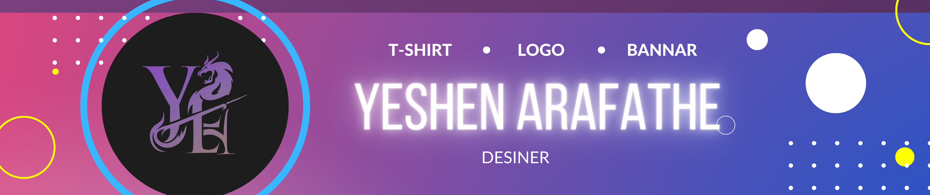 Yeshen Arafathe's profile banner