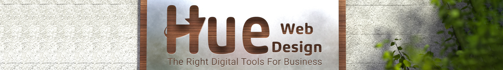 HUE Web Design's profile banner