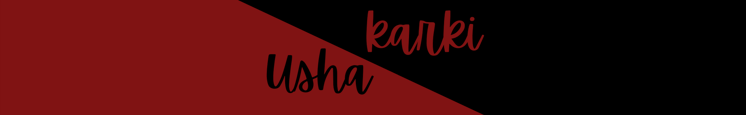 Usha Karki's profile banner