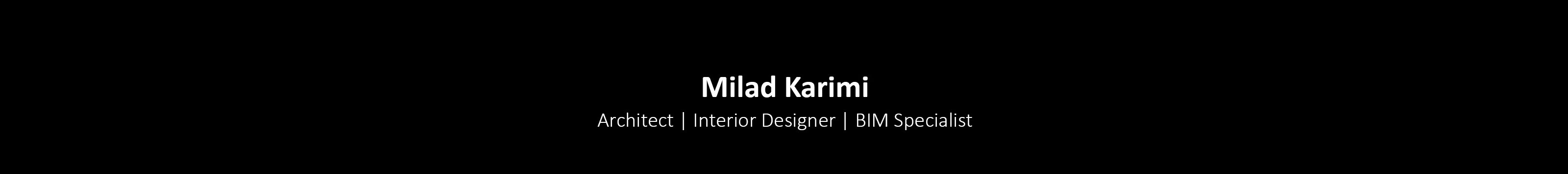Milad Karimi 的個人檔案橫幅