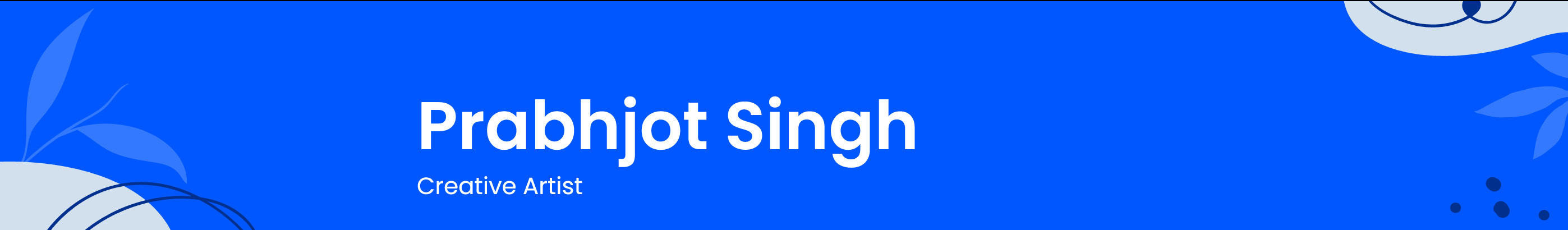 Prabhjot Singh's profile banner