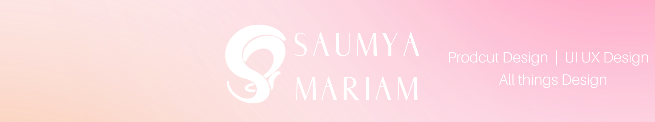 Saumya Mariam's profile banner