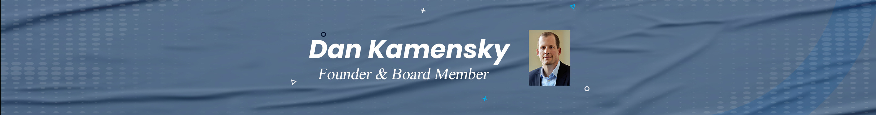 Dan Kamensky's profile banner