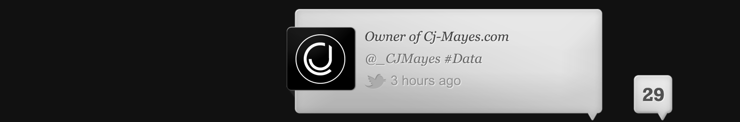 Banner del profilo di CJ Mayes