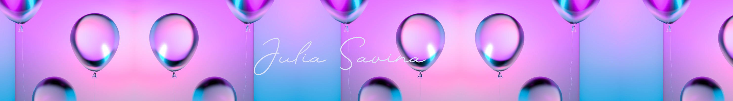 Julia Savina's profile banner