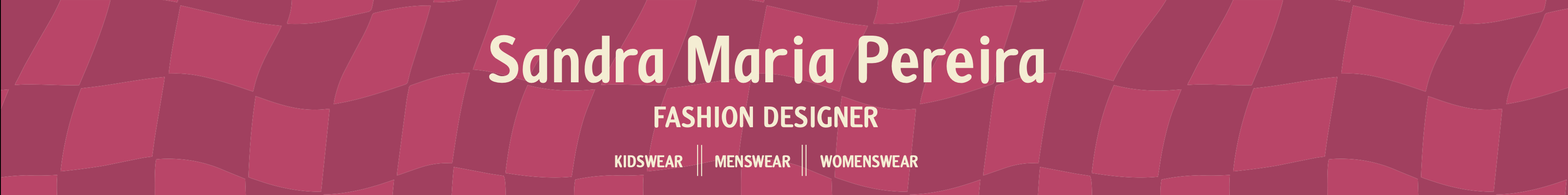 Banner profilu uživatele Sandra Maria Pereira