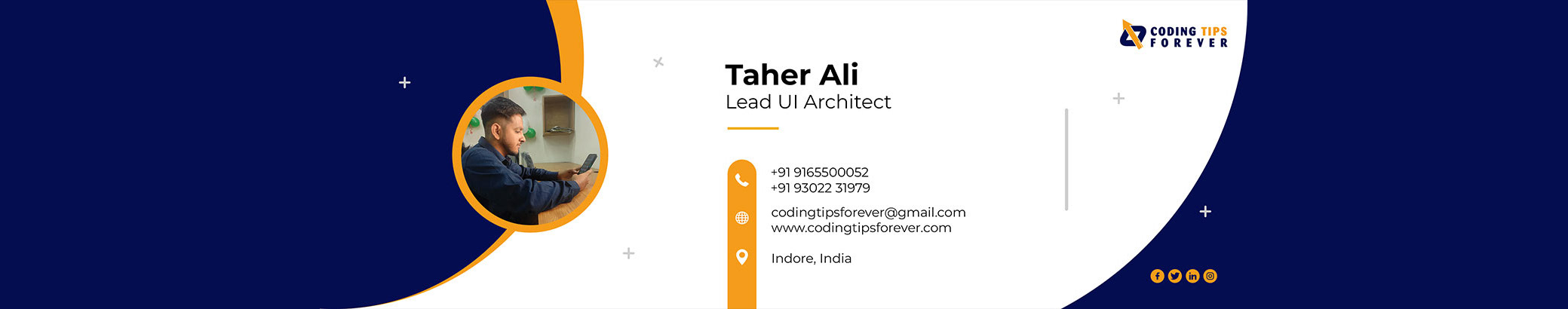 Taher Ali Aariwala's profile banner