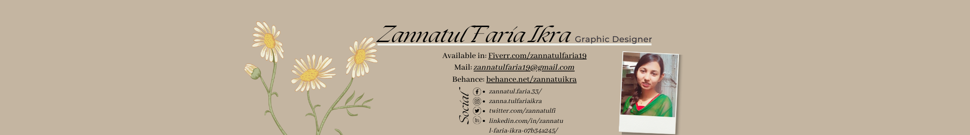 Zannatul Faria Ikra's profile banner