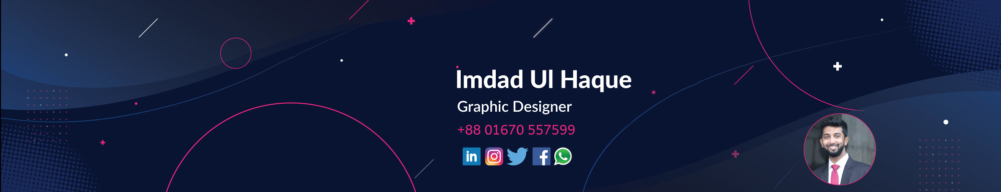 Bannière de profil de Imdad ul Haque ✪