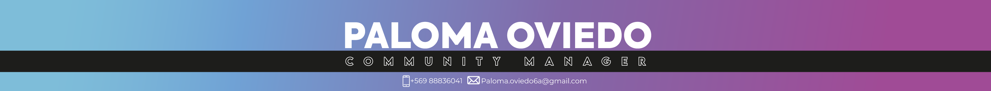 Bannière de profil de Paloma Oviedo