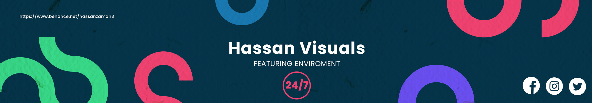 Banner del profilo di Hassan Visuals