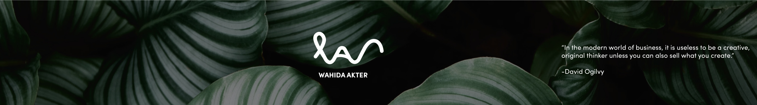 Wahida Akter's profile banner