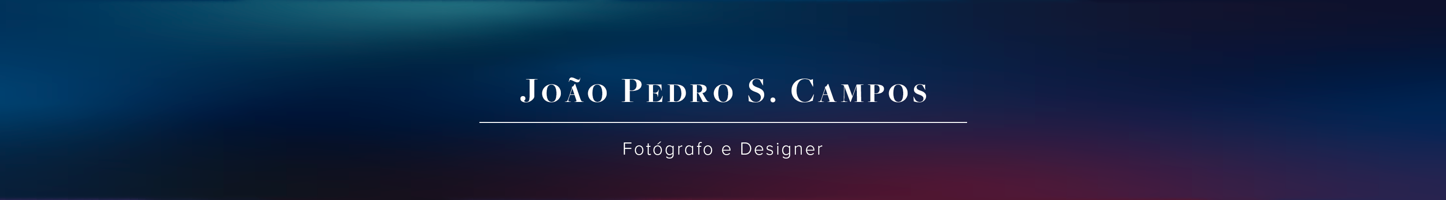 Banner de perfil de João Pedro S. Campos