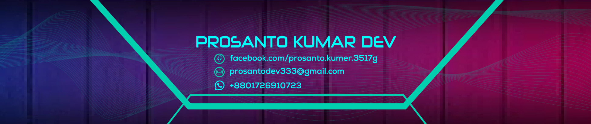 Prosanto Kumar Dev's profile banner