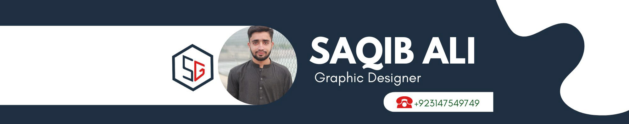 Banner de perfil de Saqib Graphic