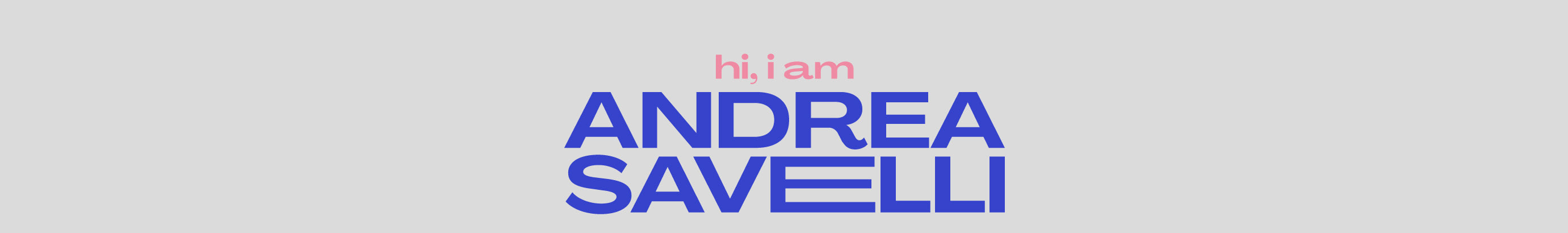 Andrea Savelli's profile banner