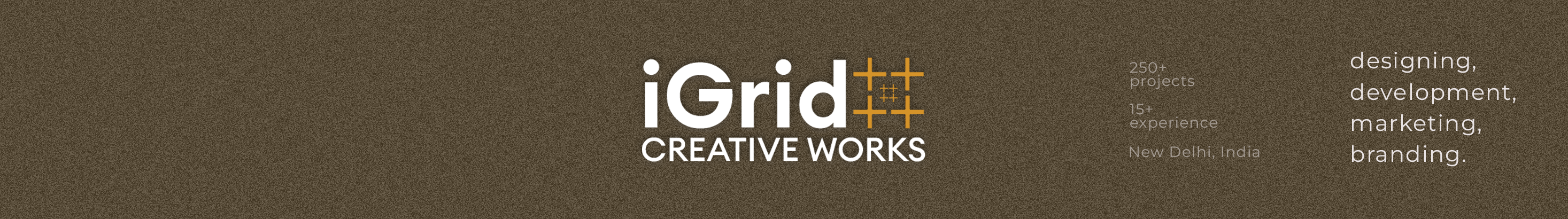 iGRID Creative Works's profile banner