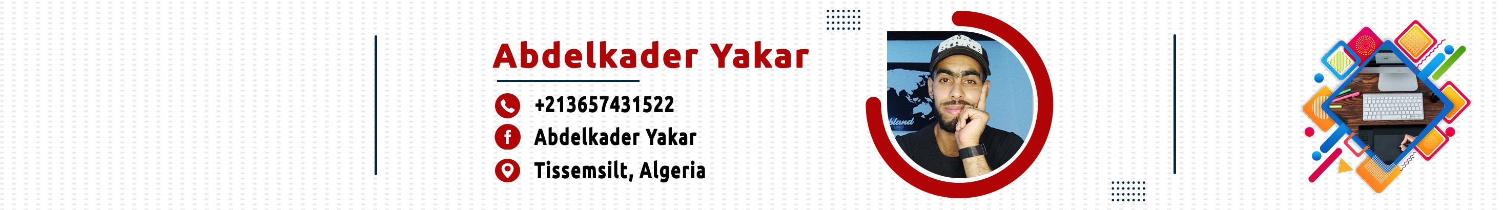 Banner profilu uživatele Abdelkader yakar