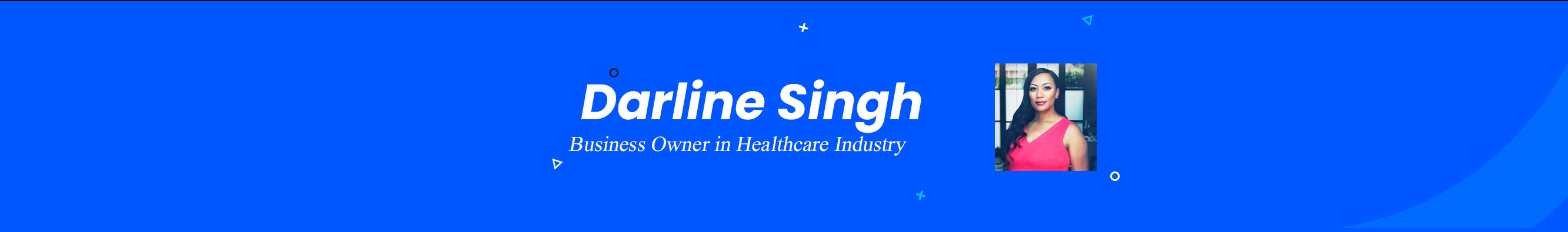 Darline Singh's profile banner