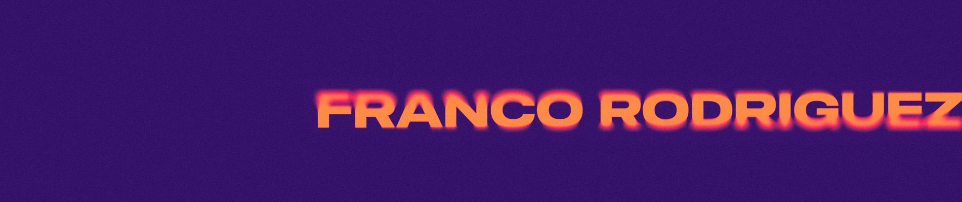 Franco Rodriguez's profile banner