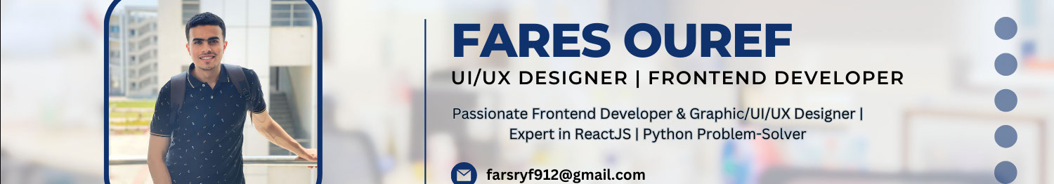 Fares Ouref's profile banner