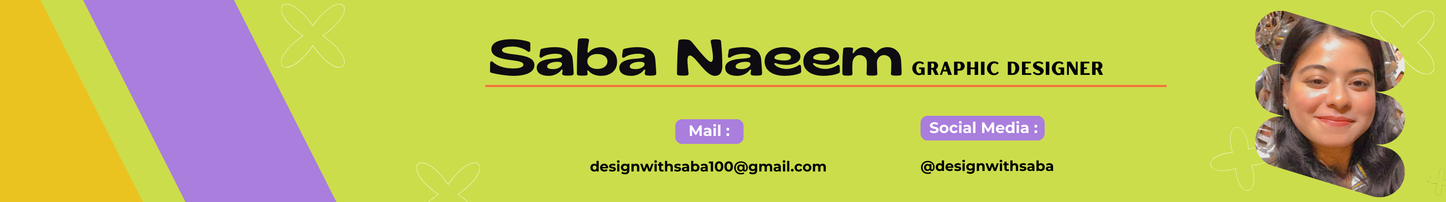Баннер профиля Saba Naeem