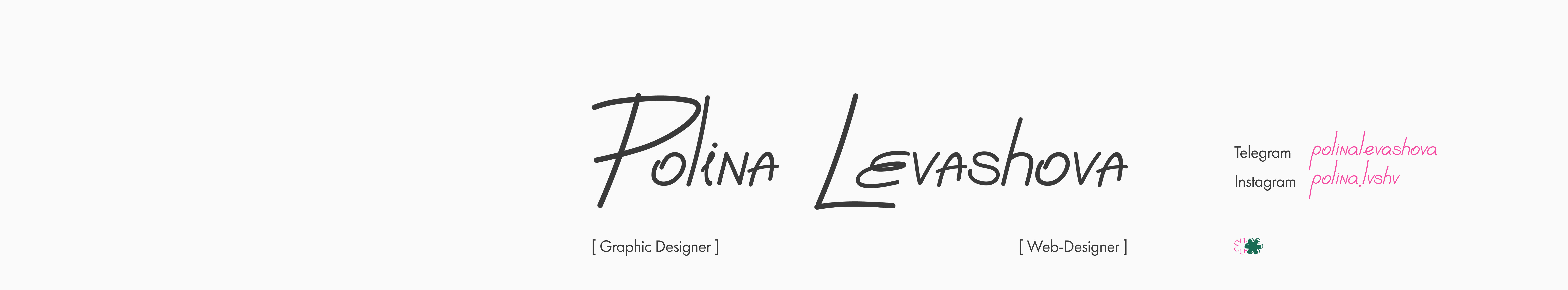 Banner profilu uživatele Polina Levashova