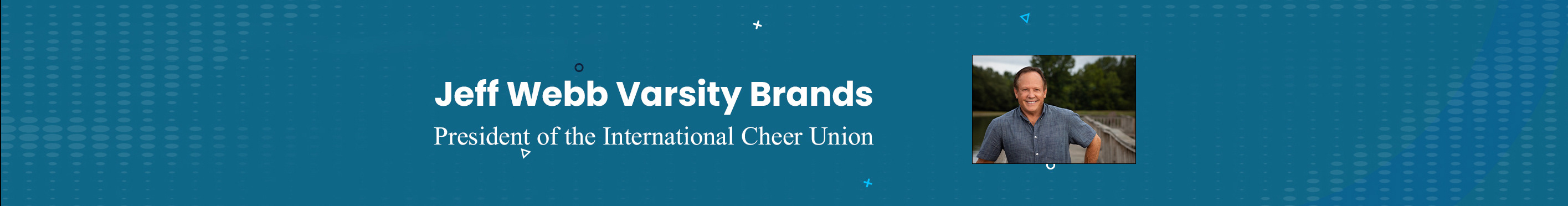 Jeff Webb Varsity Brands's profile banner