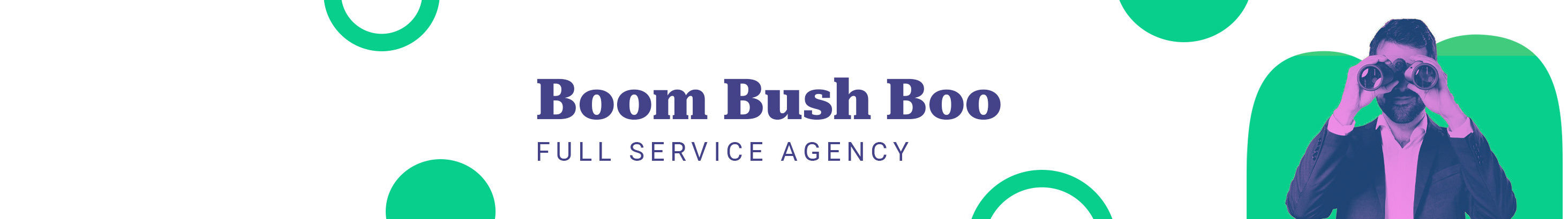 Boom Bush Boo marketing agency's profile banner