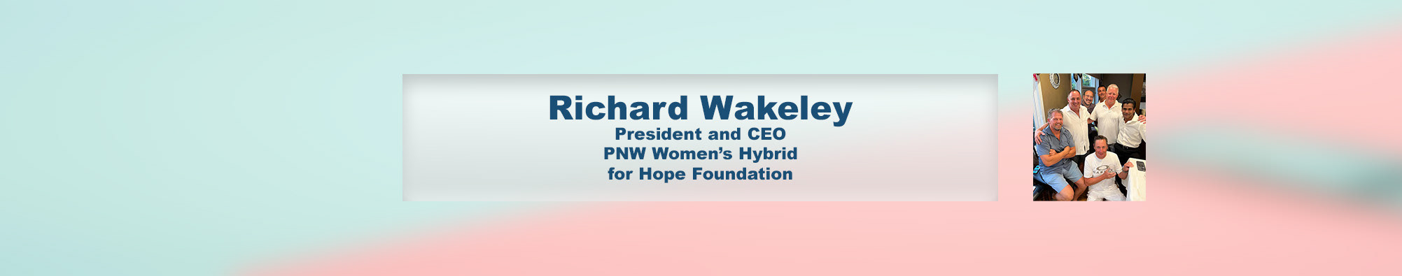 Richard Wakeley's profile banner
