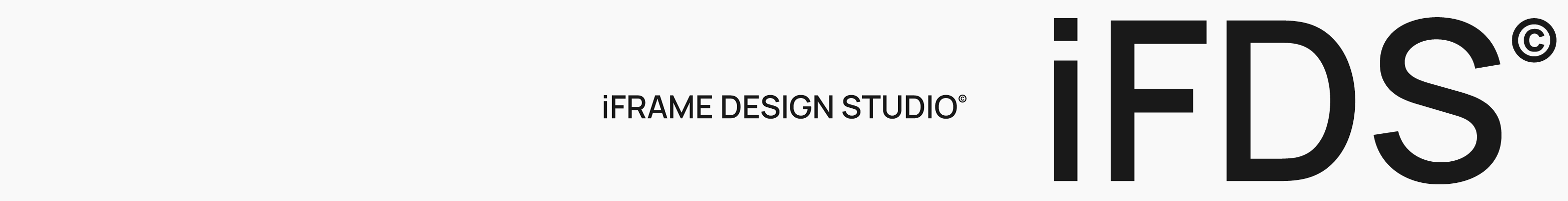 Banner de perfil de iframe design studio