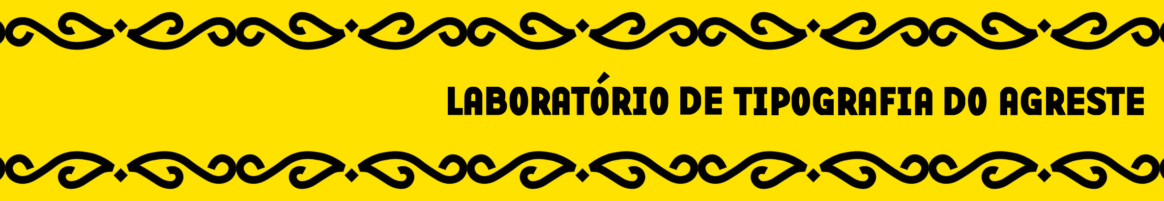 Баннер профиля Laboratório de Tipografia do Agreste