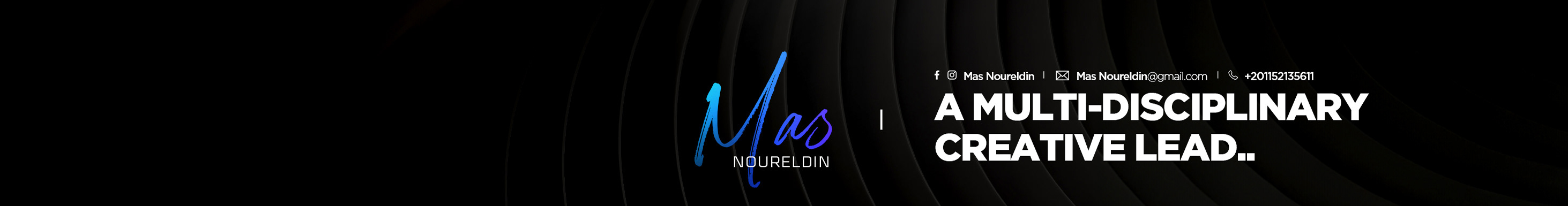 Profilbanneret til Mas Noureldin