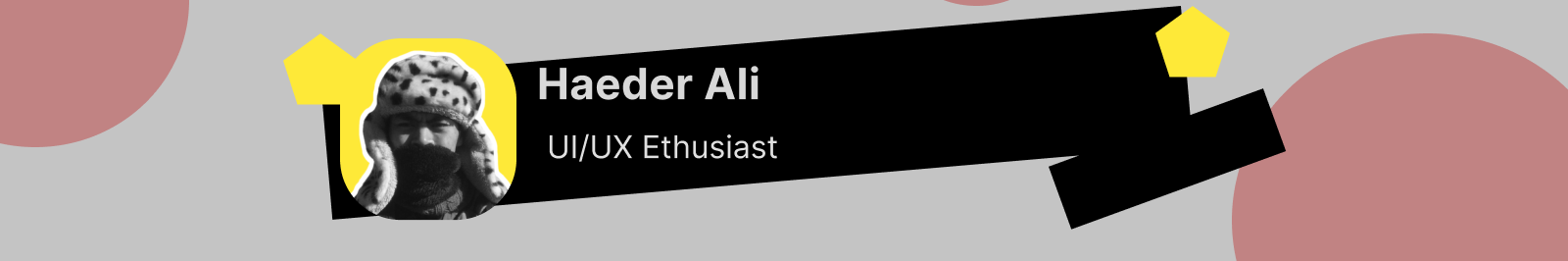 Haeder Ali's profile banner