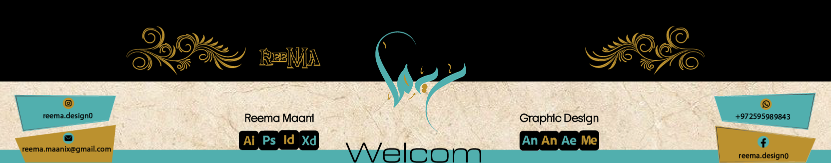 Banner profilu uživatele Reema Maani