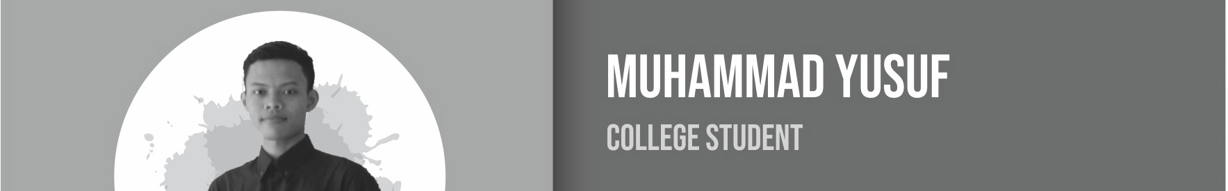 Muhammad Yusuf's profile banner