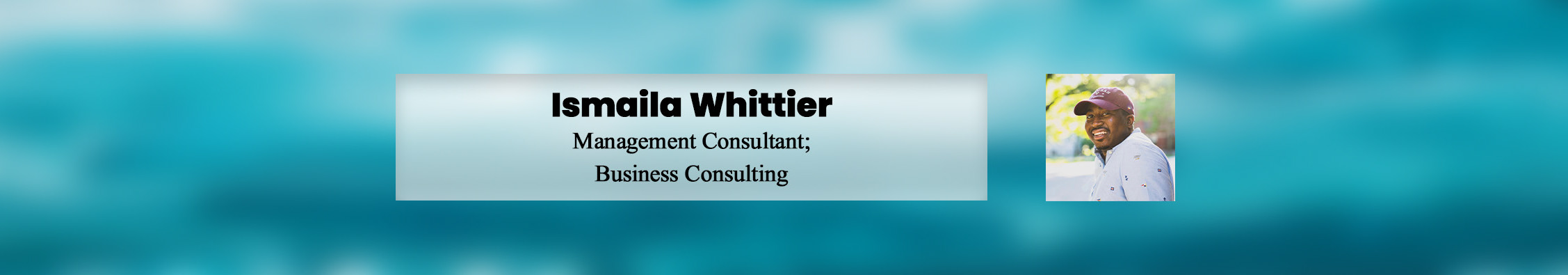 Ismaila Whittier's profile banner