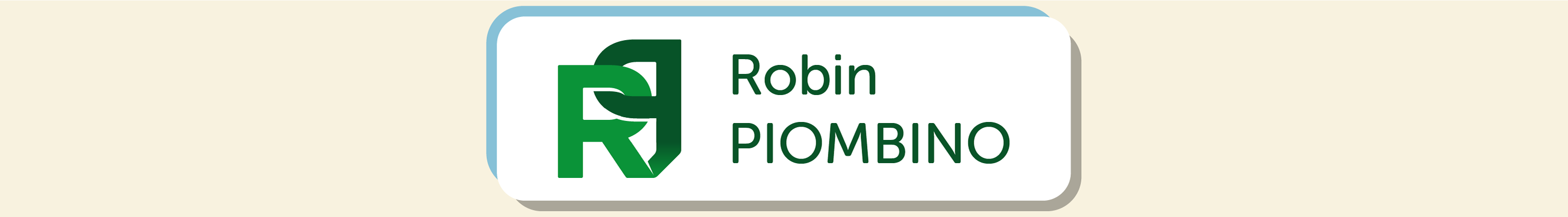 Bannière de profil de Robin PIOMBINO