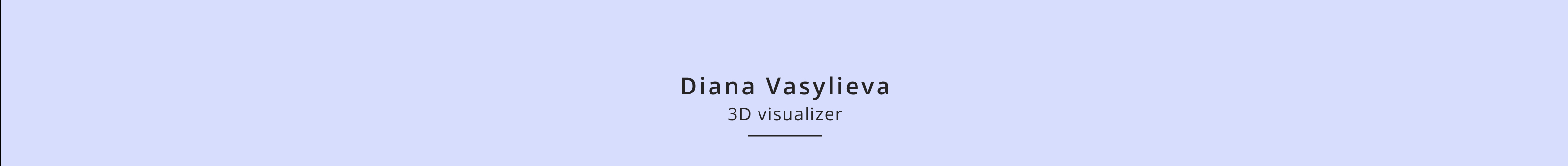 Banner del profilo di Диана Васильева